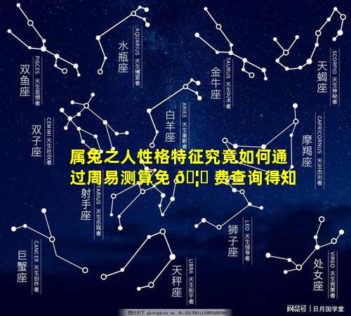 属兔之人性格特征究竟如何通过周易测算免 🦆 费查询得知